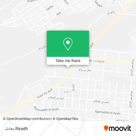 مغاسل map