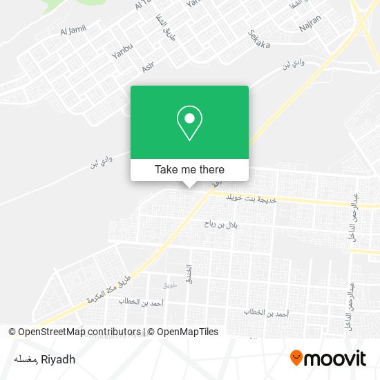 مغسله map