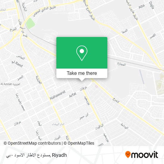 مستودع الاطار الاسود - بي map