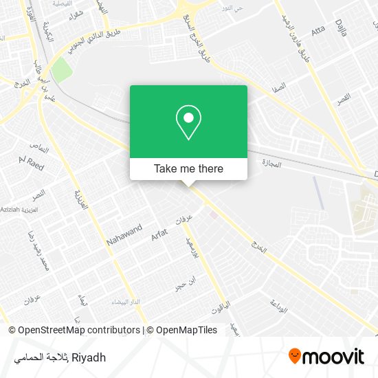 ثلاجة الحمامي map