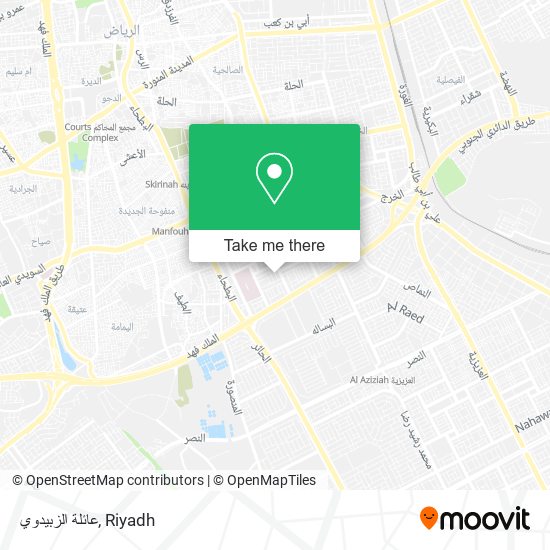 عائلة الزبيدوي map
