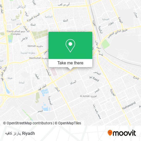 بارنز كافيه map