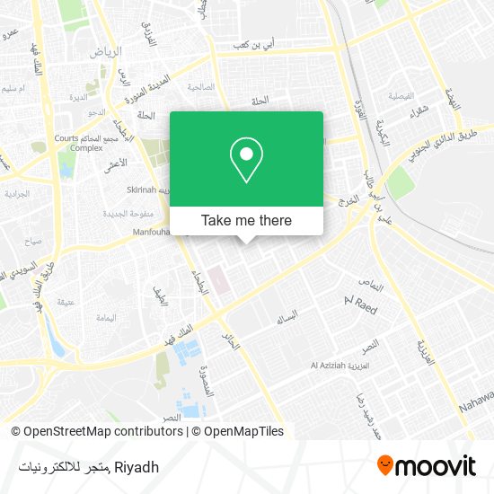 متجر للالكترونيات map