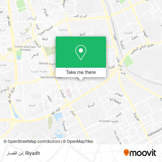 ابن القصار map