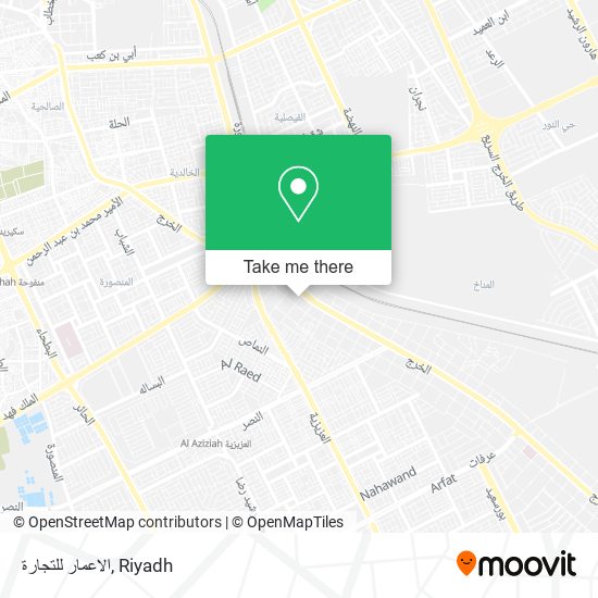 الاعمار للتجارة map