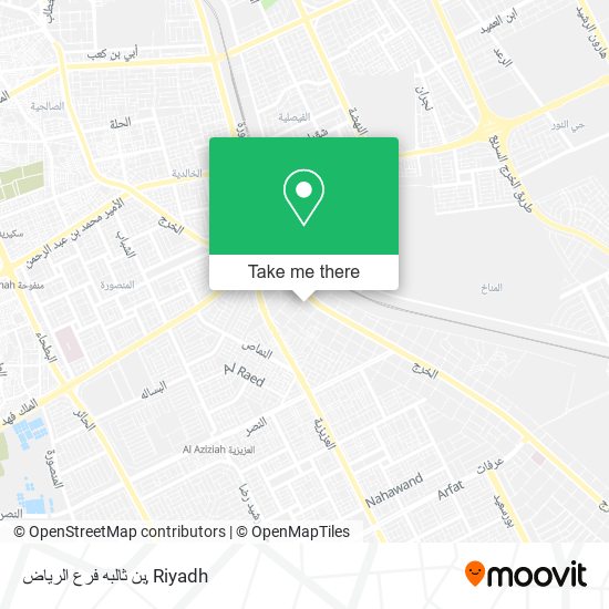 بن ثالبه فرع الرياض map
