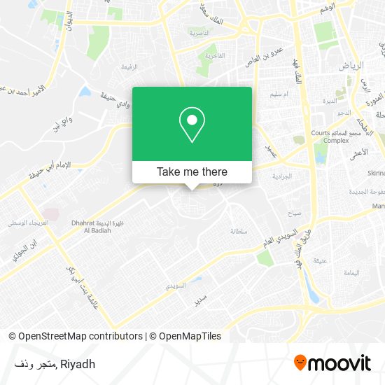 متجر وذف map