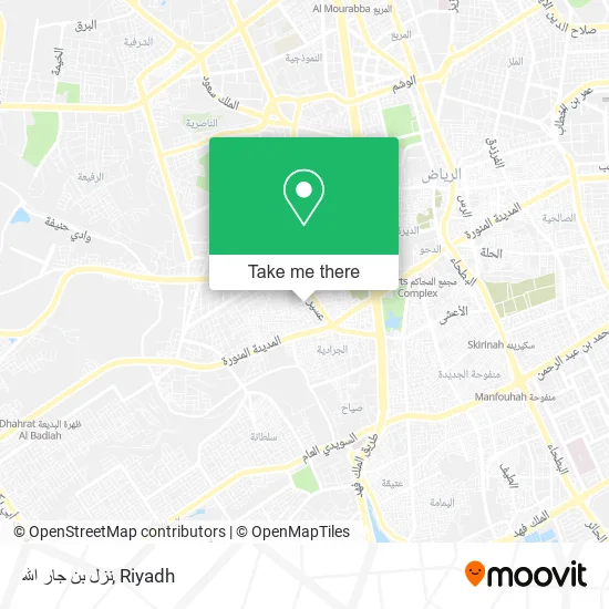 نزل بن جار الله map
