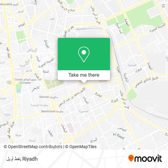نفط أويل map