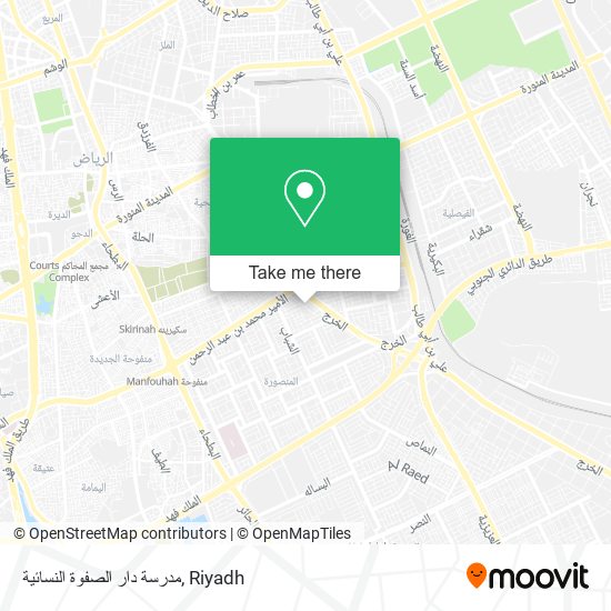 مدرسة دار الصفوة النسائية map