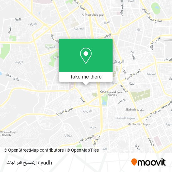 تصليح الدراجات map