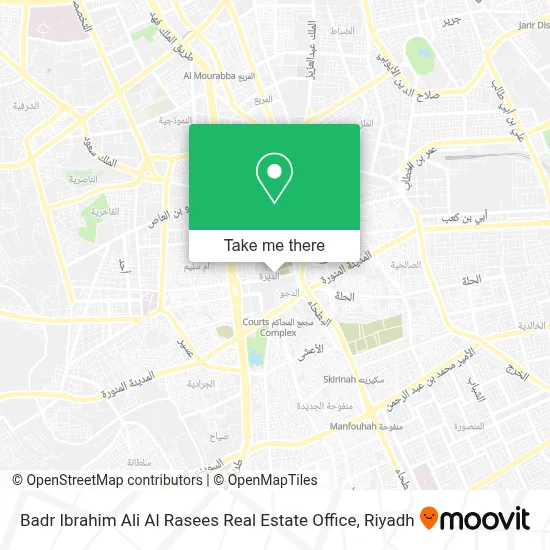 Badr Ibrahim Ali Al Rasees Real Estate Office map