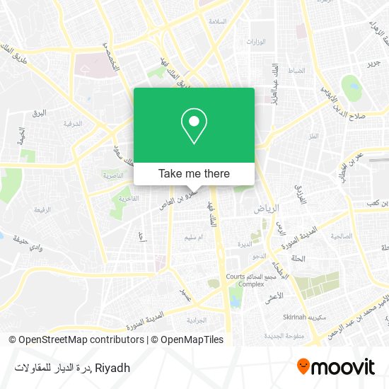 درة الديار للمقاولات map