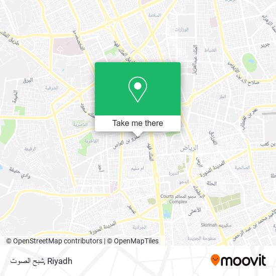 شبح الصوت map