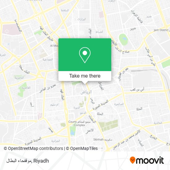 موقفحاء البطال map