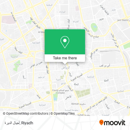 أجيال الديرة map