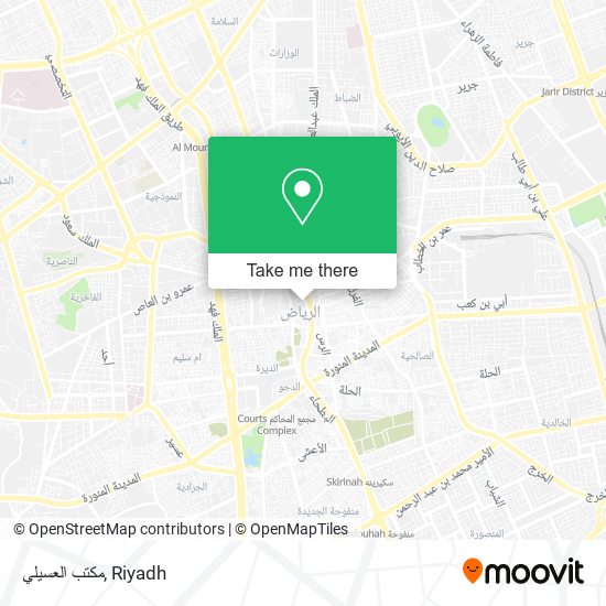 مكتب العسيلي map