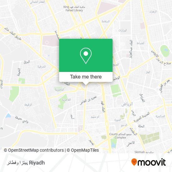 بيتزا وفطائر map