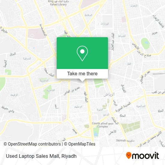 مول بيع لاب توب مستعمل map