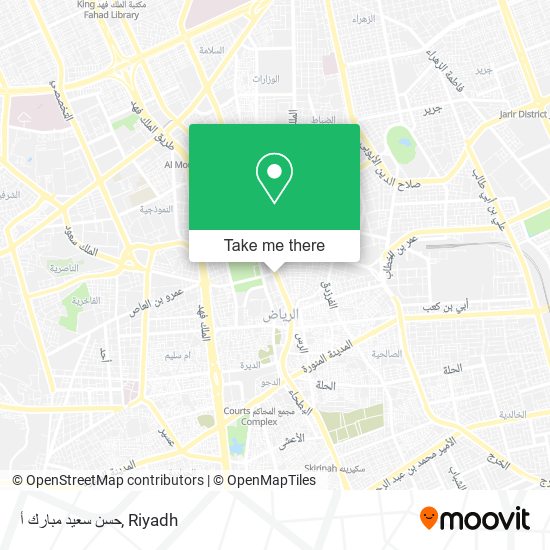 حسن سعيد مبارك أ map