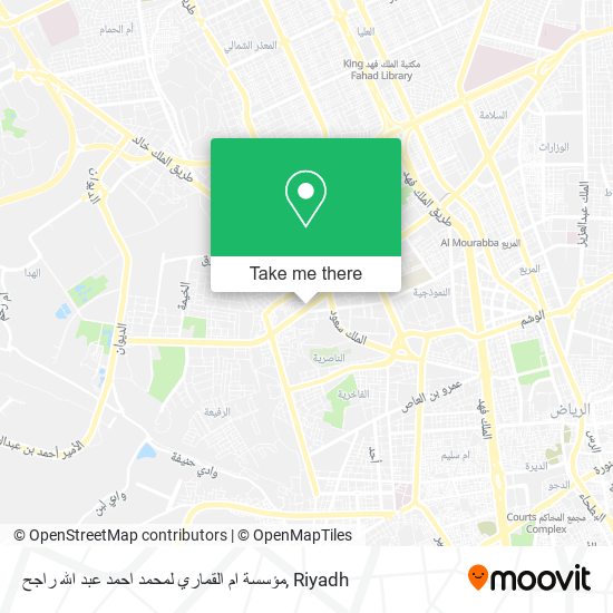 مؤسسة ام القماري لمحمد احمد عبد الله راجح map