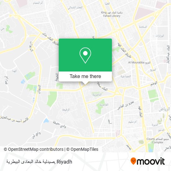 صيدلية خالد البعادى البيطرية map