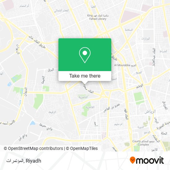 المؤتمرات map