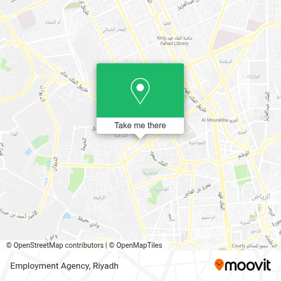 Employment Agency map
