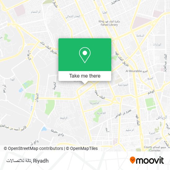 تالة للاتصالات map