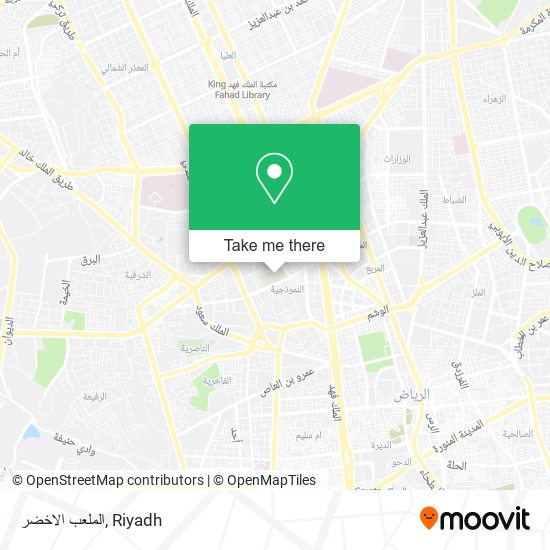 الملعب الاخضر map