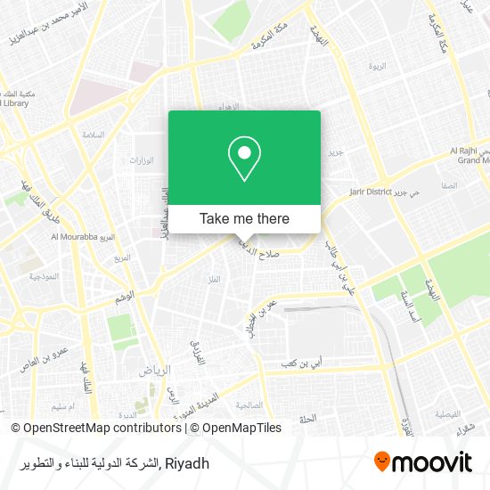 الشركة الدولية للبناء والتطوير map