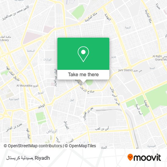 صيدلية كريستال map