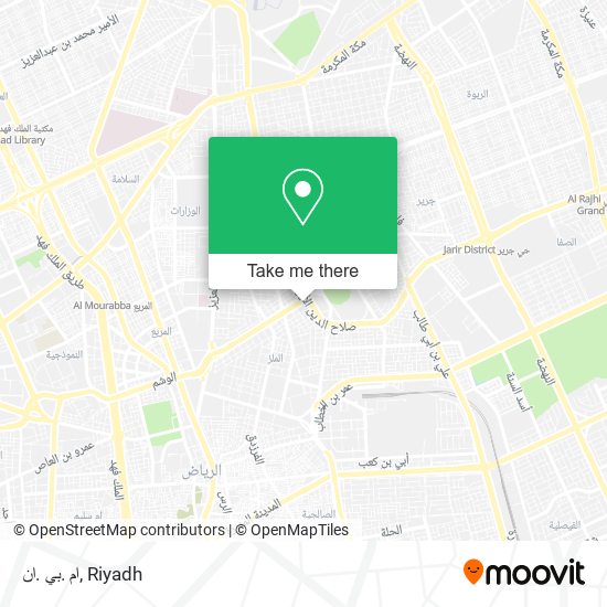 ام .بي .ان map