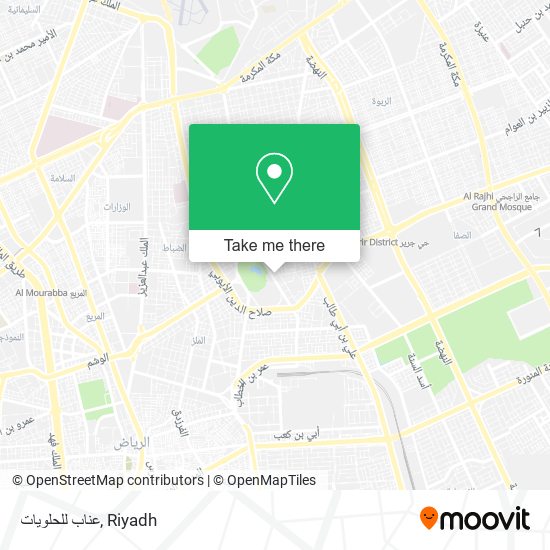 عناب للحلويات map