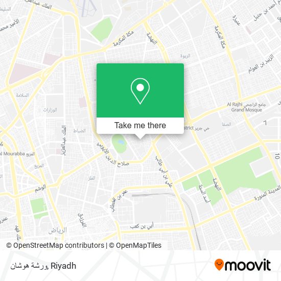 ورشة هوشان map
