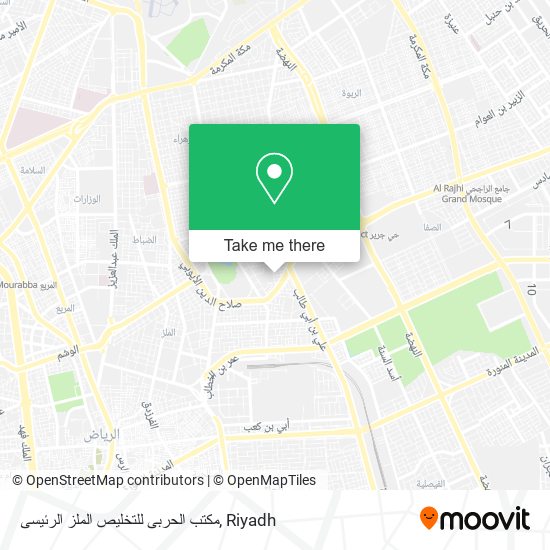 مكتب الحربى للتخليص الملز الرئيسى map