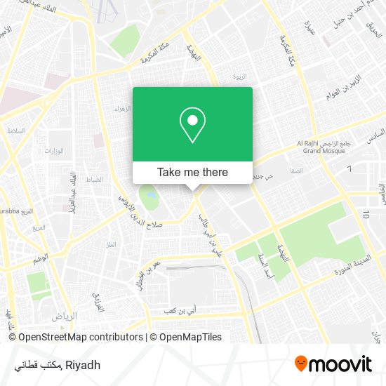 مكتب قطاني map