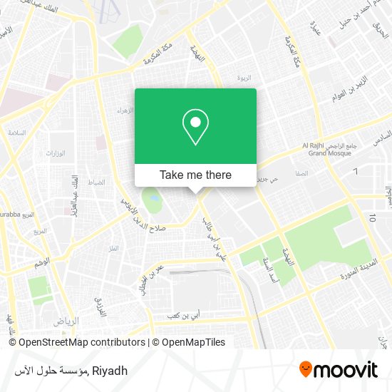 مؤسسة حلول الآس map