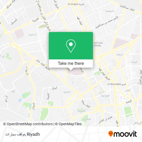 موقف سيارات map