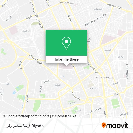 أربعة مسامير ولون map