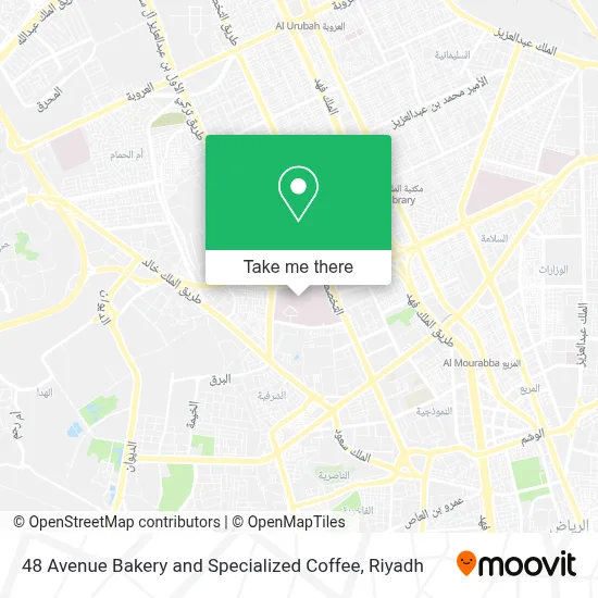 48 Avenue Bakery and Specialized Coffee map
