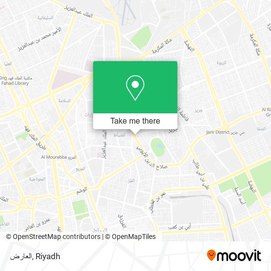 العارض map