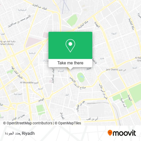 حدد الجودة map