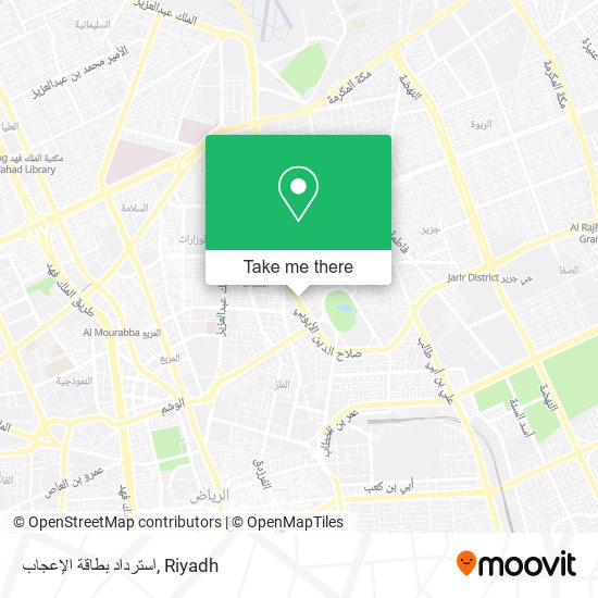 استرداد بطاقة الإعجاب map