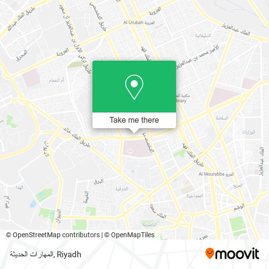 المهارات الحديثة map