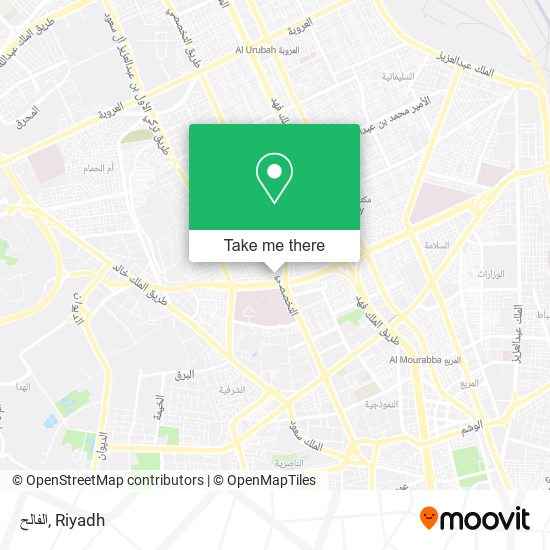 الفالح map