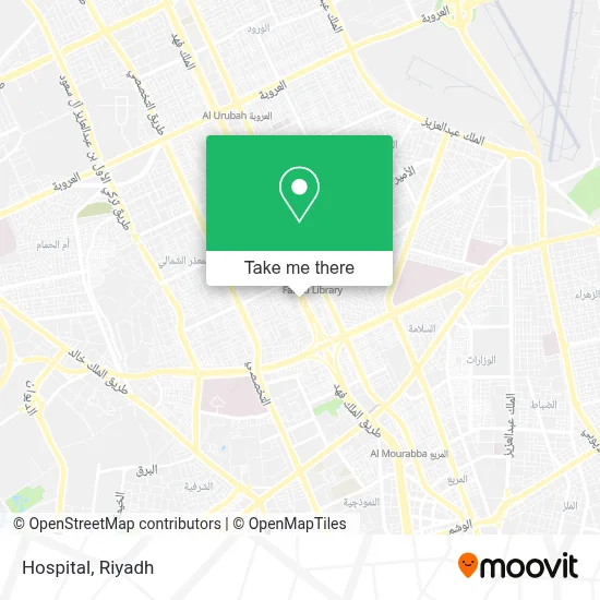 Hospital map