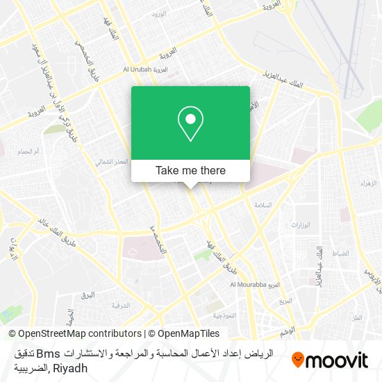 تدقيق Bms الرياض إعداد الأعمال المحاسبة والمراجعة والاستشارات الضريبية map