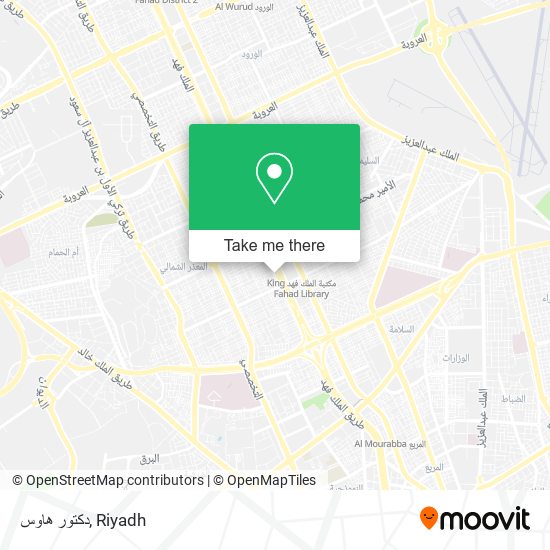 دكتور هاوس map
