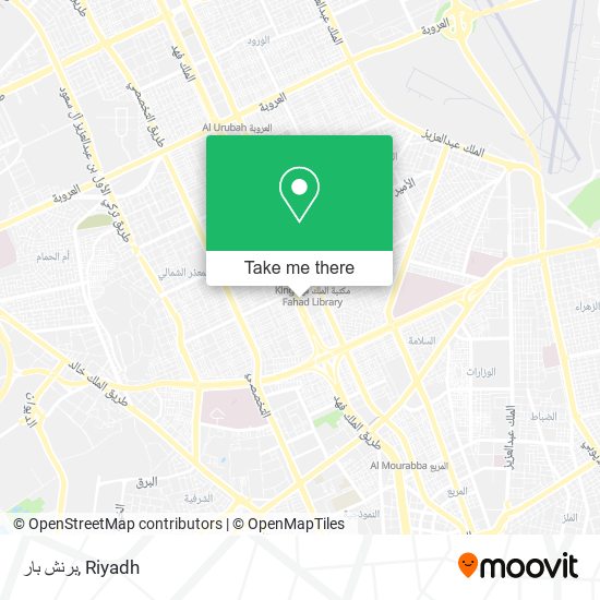 برنش بار map